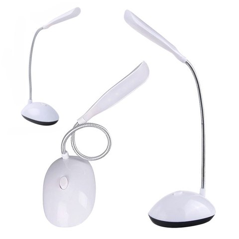 Lampka biurkowa 4 led szkolna na biurko nocna biała Lampka biurkowa 4 led szkolna na biurko nocna biała