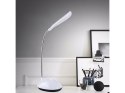 Lampka biurkowa 4 led szkolna na biurko nocna biała