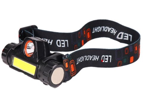 Latarka czołowa cob 4w1 lampka czołówka z magnesem Latarka czołowa cob 4w1 lampka czołówka z magnesem