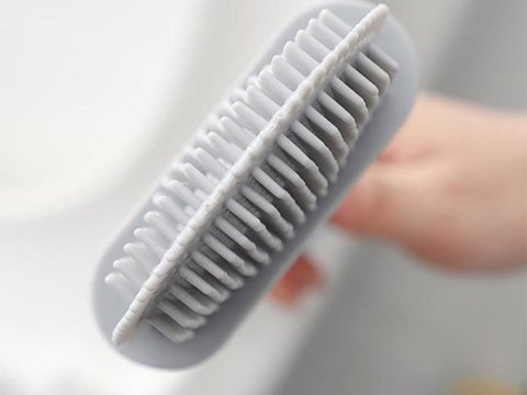 Szczotka toaletowa silikonowa do łazienki wc Szczotka toaletowa silikonowa do łazienki wc