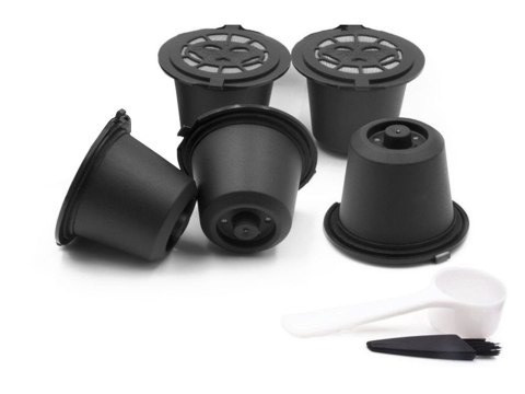 5 x kapsułki nespresso wielokrotnego użytku kawy 5 x kapsułki nespresso wielokrotnego użytku kawy