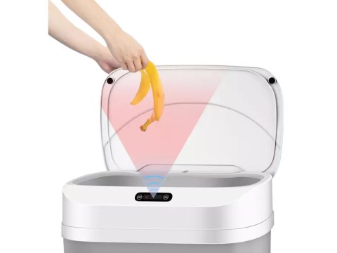 Kosz na śmieci worki bezdotykowy automatyczny 12l Kosz na śmieci worki bezdotykowy automatyczny 12l