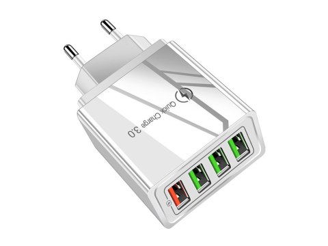 Ładowarka sieciowa szybka 4xusb quick charge 3.0 Ładowarka sieciowa szybka 4xusb quick charge 3.0