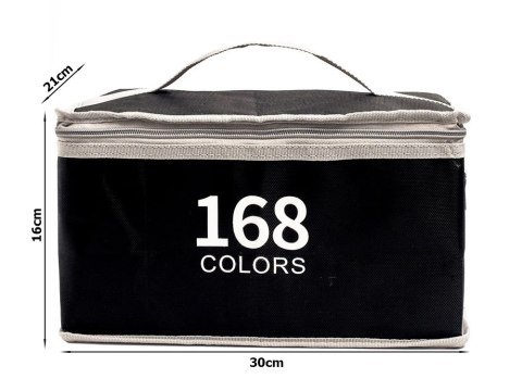 Markery alkoholowe touch zestaw 168szt torba etui Markery alkoholowe touch zestaw 168szt torba etui