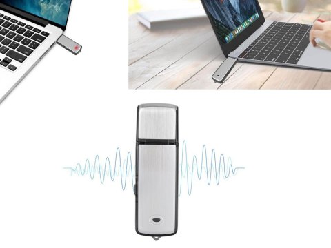 Mini dyktafon szpiegowski podsłuch pendrive usb Mini dyktafon szpiegowski podsłuch pendrive usb