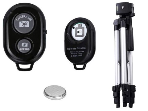Statyw tripod pilot bluetooth uchwyt na telefon Statyw tripod pilot bluetooth uchwyt na telefon