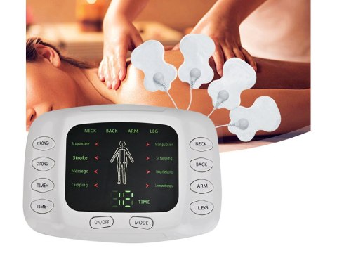 Elektrostymulator mięśni nerwów ems tens mocny Elektrostymulator mięśni nerwów ems tens mocny