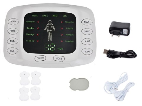 Elektrostymulator mięśni nerwów ems tens mocny Elektrostymulator mięśni nerwów ems tens mocny