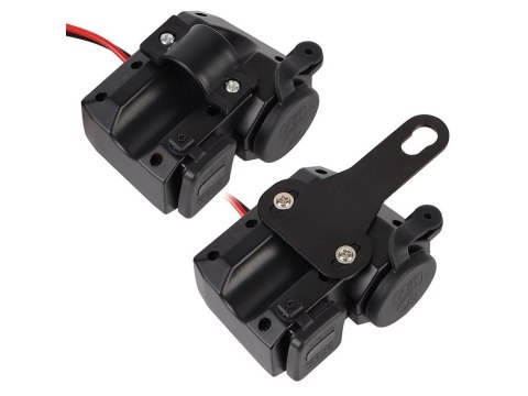Gniazdo zapalniczki motocykl woltomierz 2x usb Gniazdo zapalniczki motocykl woltomierz 2x usb