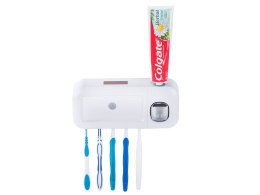 Organizer na szczoteczki dozownik sterylizator uv