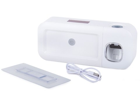 Organizer na szczoteczki dozownik sterylizator uv Organizer na szczoteczki dozownik sterylizator uv