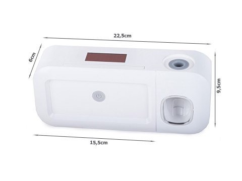 Organizer na szczoteczki dozownik sterylizator uv Organizer na szczoteczki dozownik sterylizator uv