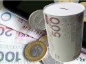 Skarbonka metalowa na pieniądze puszka xxl duża