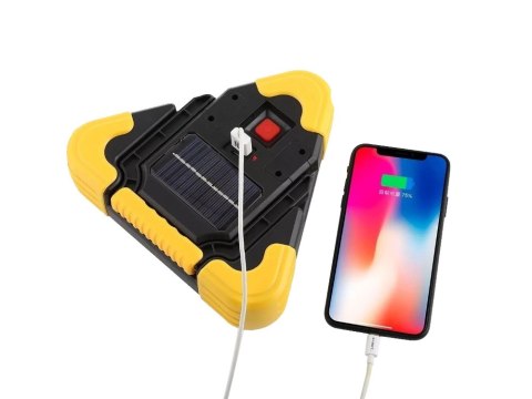 Trójkąt ostrzegawczy led latarka lampka power bank Trójkąt ostrzegawczy led latarka lampka power bank