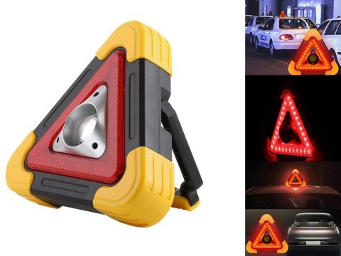 Trójkąt ostrzegawczy led latarka lampka power bank Trójkąt ostrzegawczy led latarka lampka power bank
