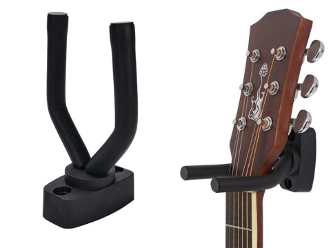 Wieszak uchwyt hak gitarowy ścienny na gitarę Wieszak uchwyt hak gitarowy ścienny na gitarę
