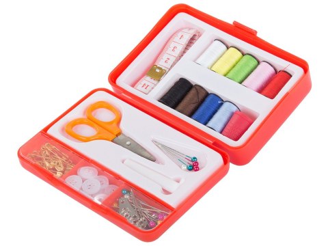 Zestaw krawiecki do szycia etui igły nici szpilki Zestaw krawiecki do szycia etui igły nici szpilki