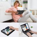 ETUI POKROWIEC KEYBOARD CASE DO IPAD PRO 12.9" + BEZPRZEWODOWA KLAWIATURA BLUETOOTH CZARNY