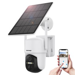 KAMERA WIFI Z APLIKACJĄ STERUJĄCĄ ANDROID IOS IR LED + PANEL SŁONECZNY 5W