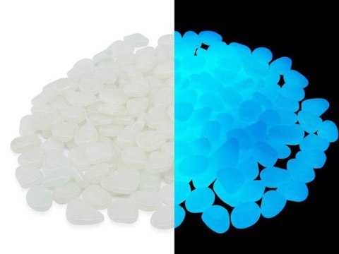 Kamyki kamienie świecące fluorescencyjne 100 szt Kamyki kamienie świecące fluorescencyjne 100 szt