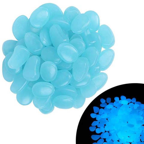 Kamyki kamienie świecące fluorescencyjne 100 szt Kamyki kamienie świecące fluorescencyjne 100 szt