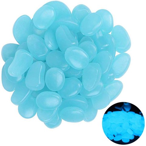 Kamyki kamienie świecące fluorescencyjne 100 szt Kamyki kamienie świecące fluorescencyjne 100 szt