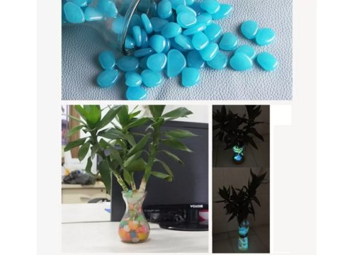 Kamyki kamienie świecące fluorescencyjne 100 szt Kamyki kamienie świecące fluorescencyjne 100 szt
