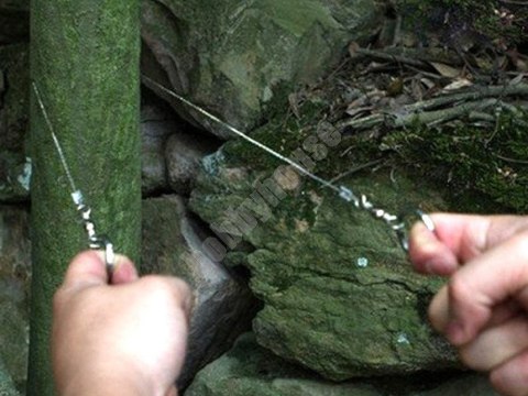 Piła ręczna strunowa druciana turystyczna survival Piła ręczna strunowa druciana turystyczna survival