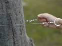 Piła ręczna strunowa druciana turystyczna survival