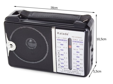 Radio przenośne kuchenne retro sieciowe fm am sw Radio przenośne kuchenne retro sieciowe fm am sw