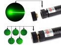 Wskaźnik laserowy laser zielony punktowy mocny