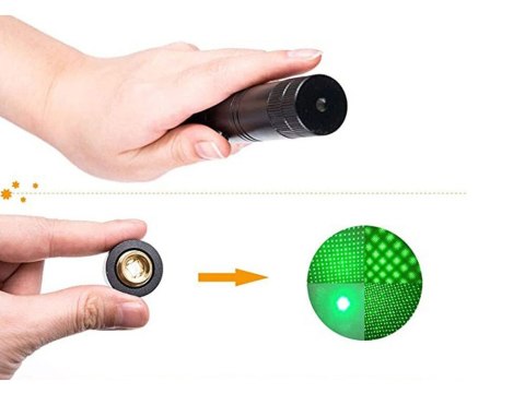 Wskaźnik laserowy laser zielony punktowy mocny Wskaźnik laserowy laser zielony punktowy mocny