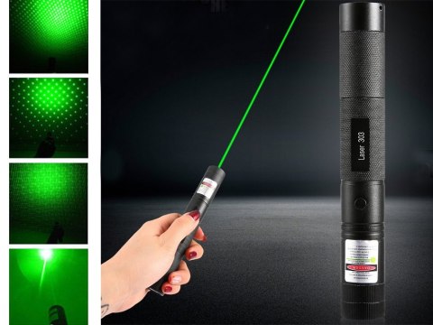 Wskaźnik laserowy laser zielony punktowy mocny Wskaźnik laserowy laser zielony punktowy mocny
