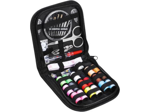 Zestaw krawiecki do szycia etui igły nici szpilki Zestaw krawiecki do szycia etui igły nici szpilki