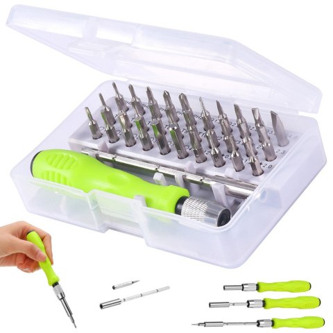 Zestaw precyzyjnych śrubokrętów torx wkrętak 32w1 Zestaw precyzyjnych śrubokrętów torx wkrętak 32w1