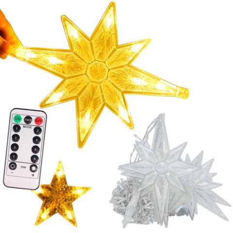 Lampki girlanda gwiazdki kurtyna świetlna 138 led Lampki girlanda gwiazdki kurtyna świetlna 138 led