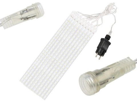 Lampki sople meteory led padający śnieg 50cm ip44 Lampki sople meteory led padający śnieg 50cm ip44