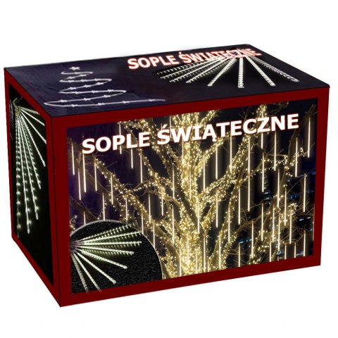 Lampki sople meteory led padający śnieg 50cm ip44 Lampki sople meteory led padający śnieg 50cm ip44