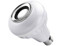 Żarówka kolorowa led rgb głośnik bluetooth pilot