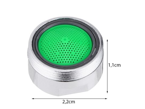 Nakładka na kran perlator do baterii m24 chrom Nakładka na kran perlator do baterii m24 chrom