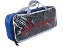 Siatka do gry w siatkówkę 9,5x1m z linką i torbą sport plażowa