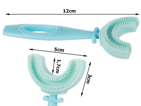 Szczoteczka do zębów silikonowa dla dzieci u 360 Szczoteczka do zębów silikonowa dla dzieci u 360