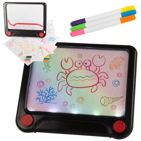 Tablet graficzny do rysowania znikopis led neon Tablet graficzny do rysowania znikopis led neon