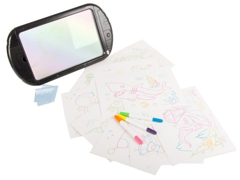 Tablet graficzny led neon do rysowania znikopis Tablet graficzny led neon do rysowania znikopis