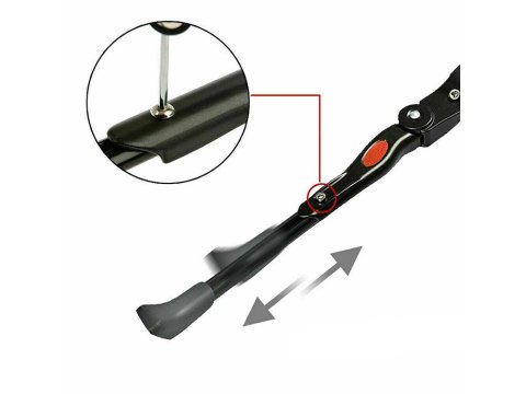 Stopka podpórka regulowana nóżka boczna na rower Stopka podpórka regulowana nóżka boczna na rower