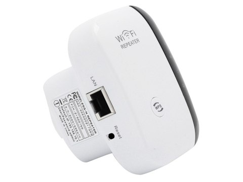Wzmacniacz sygnału wi-fi mocny repeater 300mb/s Wzmacniacz sygnału wi-fi mocny repeater 300mb/s