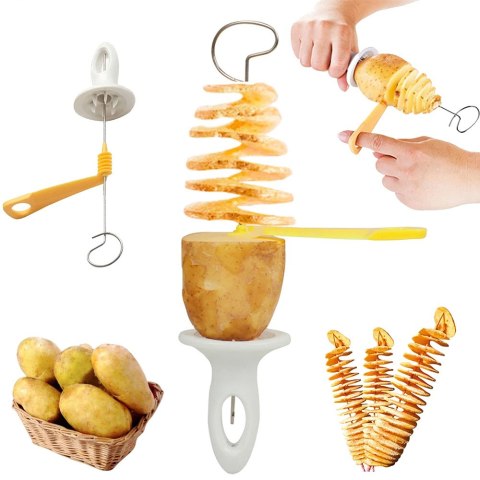 Maszynka do ziemniaków chipsów zakręcona frytka Maszynka do ziemniaków chipsów zakręcona frytka