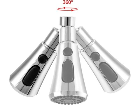 Perlator przedłużacz adapter kuchenny do kranu 3w1 Perlator przedłużacz adapter kuchenny do kranu 3w1
