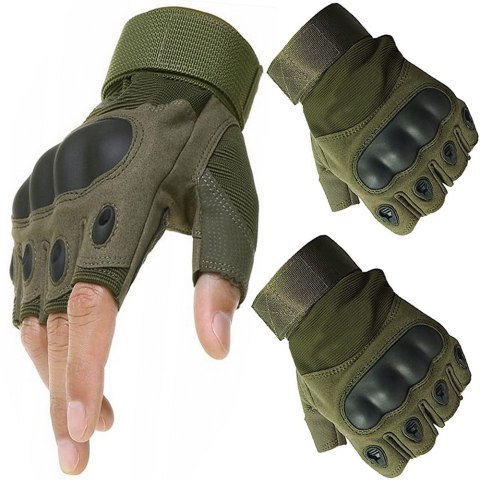 Rękawice taktyczne bez palców wojskowe survival xl Rękawice taktyczne bez palców wojskowe survival xl