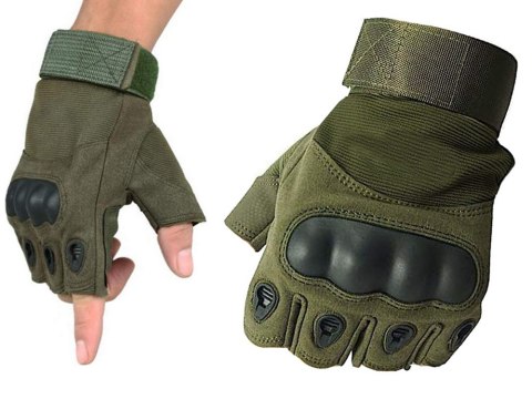 Rękawice taktyczne bez palców wojskowe survival xl Rękawice taktyczne bez palców wojskowe survival xl